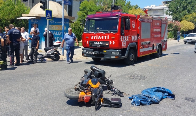 Aydın'da trafik kazası: 2 yaralı