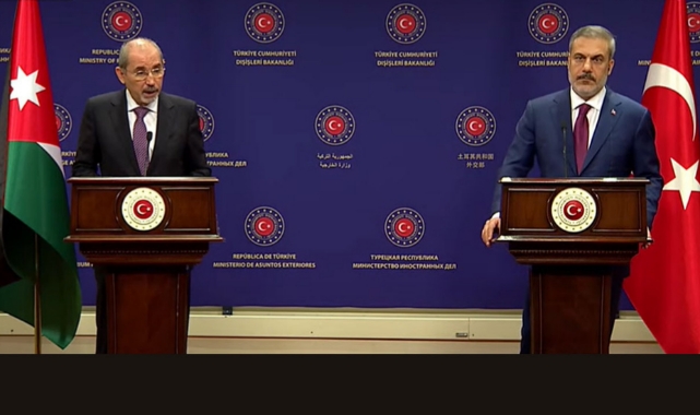 Bakan Fidan ve Safadi'den ortak açıklama