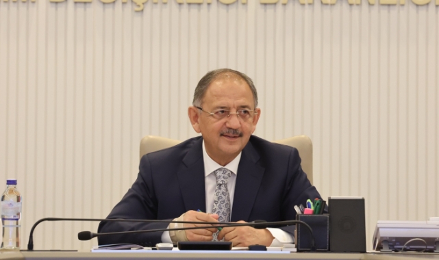 Bakan Özhaseki: “Kahramanmaraş’ta 112 bin 414 deprem konutu yapılacak”