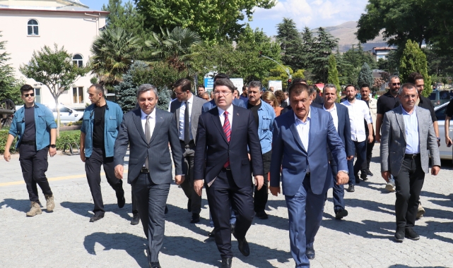 Bakan Tunç Malatya’da incelemelerde bulundu
