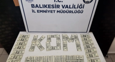 Bandırma'da sahte para operasyonu