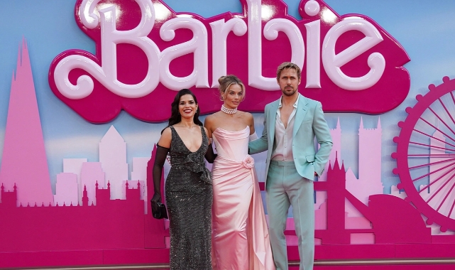 'Barbie' filmine gösterişli Avrupa galası