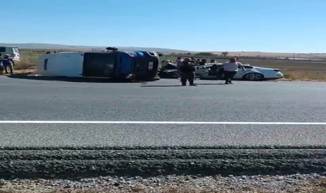 Başkentte trafik kazası: 1 ölü, 10 yaralı