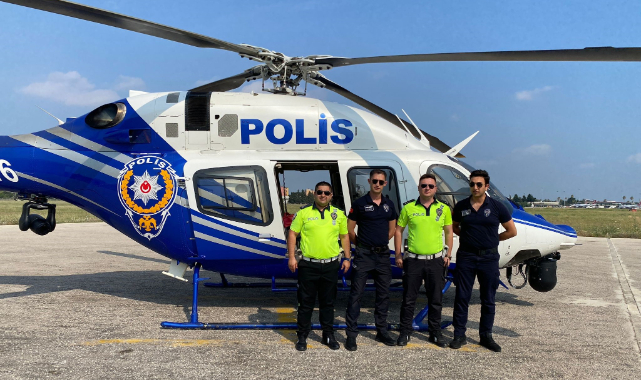 Bayram boyunca havadan ve karadan denetimler sürüyor