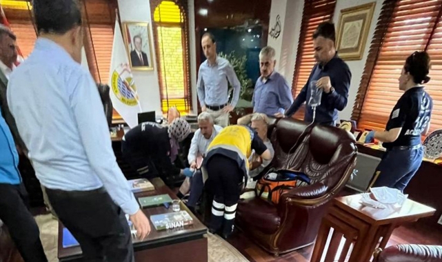Belediye Başkanının makam odasında silahlı saldırı