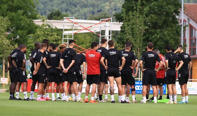 Beşiktaş kondisyon ve taktik çalıştı