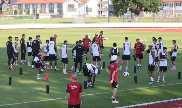 Beşiktaş sezon hazırlıklarını sürdürdü
