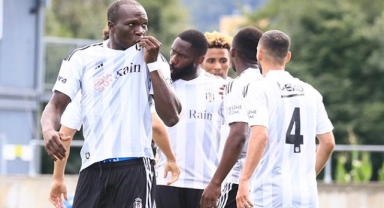 Beşiktaş, Strasbourg'u Aboubakar'ın golleriyle geçti