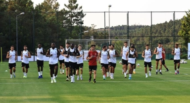 Beşiktaş, Tirana maçının hazırlıklarına başladı
