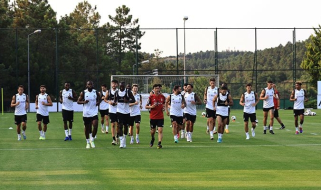 Beşiktaş, Tirana maçının hazırlıklarına başladı