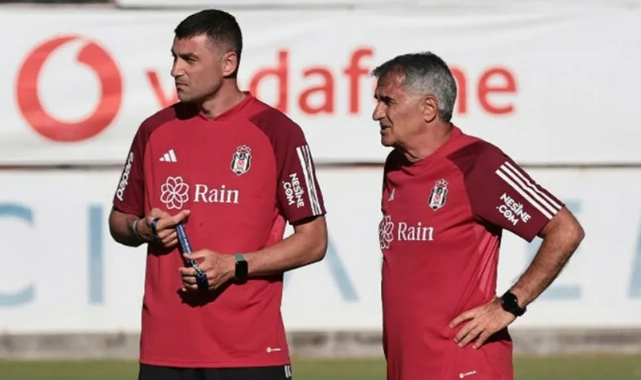 Burak Yılmaz Beşiktaş'ta göreve başladı