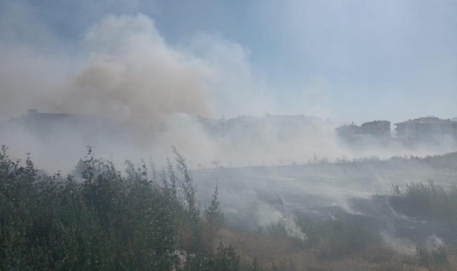 Burdur’da 70 dekar arazi kül oldu
