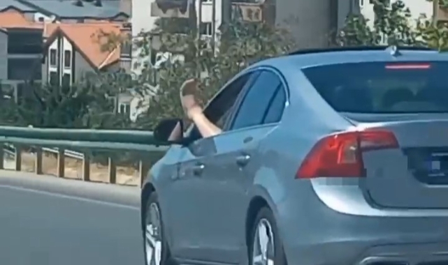 Bursa'da sürücü tehlikeye davetiye çıkardı