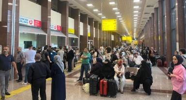 Bursa'da uçak krizi! Yüzlerce yolcu mağdur oldu