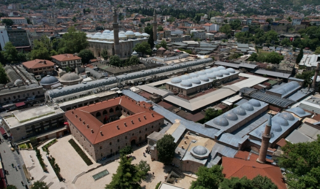 Bursa'daki tarihi çarşıda şoke eden hırsızlık