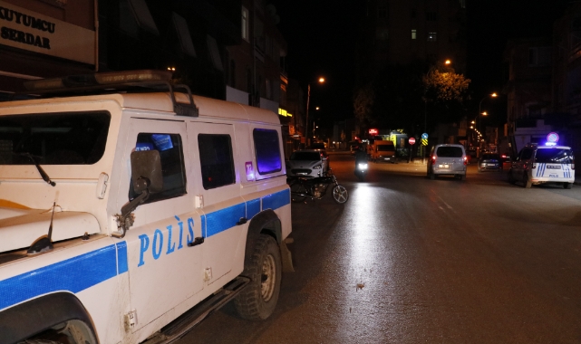 Çalıntı motosiklet ile şehri birbirine kattı