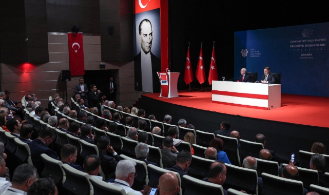 CHP Belediye Başkanları Toplantısı sona erdi