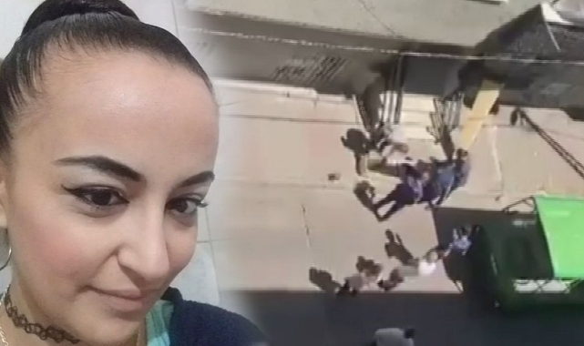 Çocuklarının gözü önünde öldürüldü