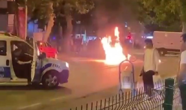 Çorlu'da korkutan motosiklet kazası