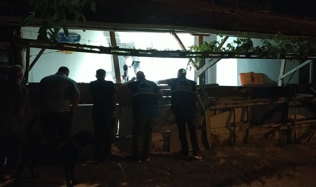 Çorum'da yaşlı kadının evine taşlı saldırı!