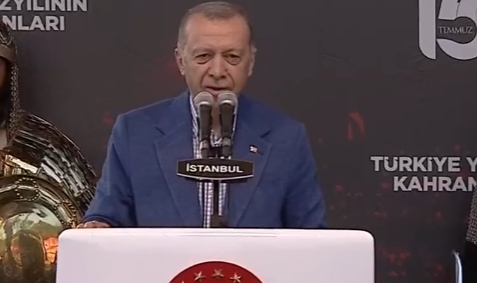 Cumhurbaşkanı Erdoğan 15 Temmuz'da vatandaşlarla buluştu