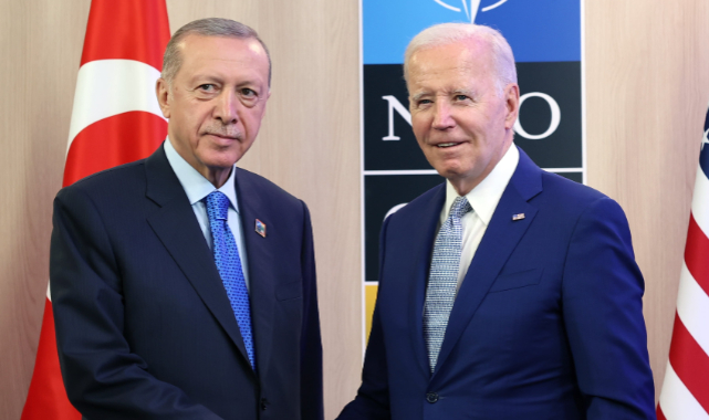 Cumhurbaşkanı Erdoğan ile Biden görüşmesi sona erdi