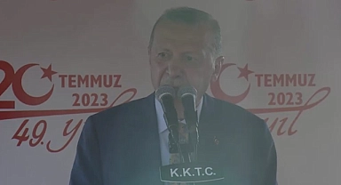 Cumhurbaşkanı Erdoğan: "KKTC'yi bir an önce tanıyın"