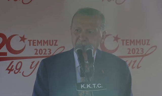 Cumhurbaşkanı Erdoğan: "KKTC'yi bir an önce tanıyın"