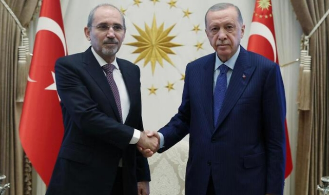 Cumhurbaşkanı Erdoğan, Safadi’yi kabul etti