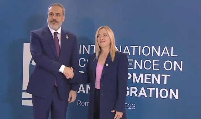 Dışişleri Bakanı Hakan Fidan İtalya'da