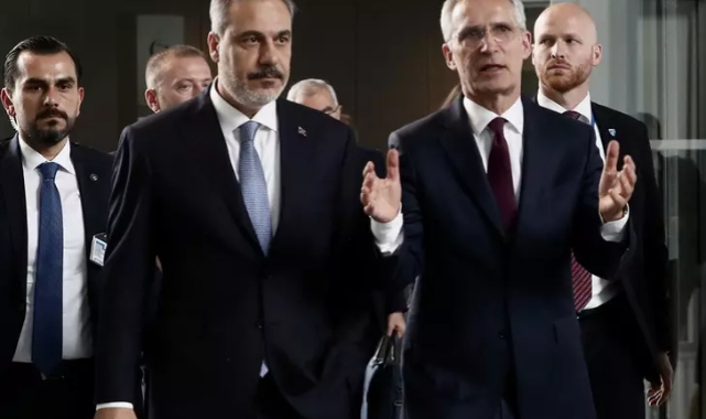 Dışişleri Bakanı Hakan Fidan Stoltenberg ile görüştü
