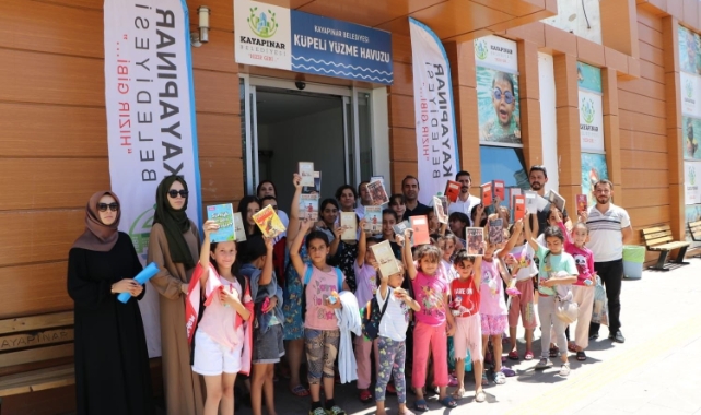 Diyarbakır’da depremzede çocuklara yüzme eğitimi