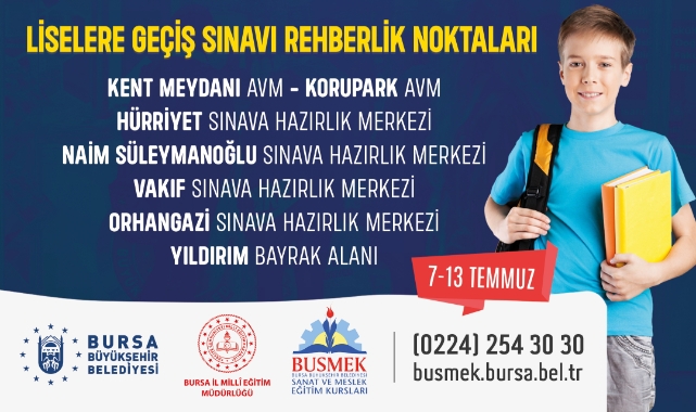 Doğru tercih için Büyükşehir yanınızda