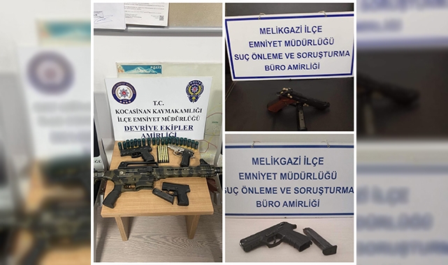 Düğünlerde havaya ateş açan 6 kişi yakalandı
