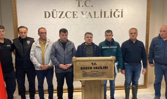 Düzce’de metrekareye 250 kilogram yağış düştü