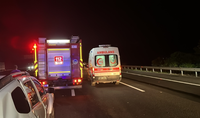 Düzce'de zincirleme trafik kazası: Çok sayıda yaralı var