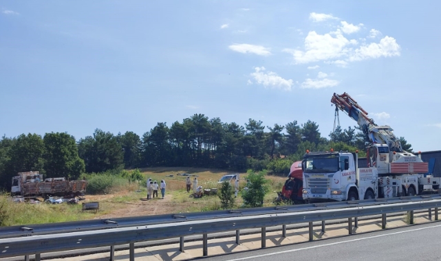 Edirne’de, Muğlalı arıcılara TIR çarptı