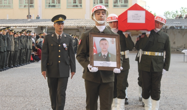 Edirne şehidi törenle Ankara’ya uğurlandı