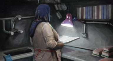 Eğitim konulu karikatür yarışmasının ödülleri veriliyor