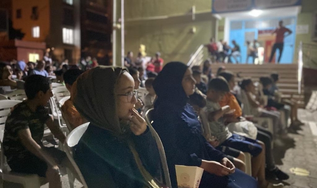 Elazığ'da açık hava sinema etkinliği