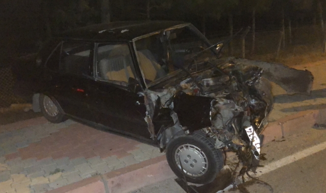 Elazığ’da iki otomobil çarpıştı: 2 yaralı