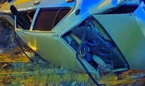 Elazığ'da otomobil takla attı: 1 yaralı