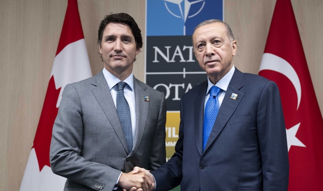 Erdoğan, Kanada Başbakanı Trudeau ile görüştü