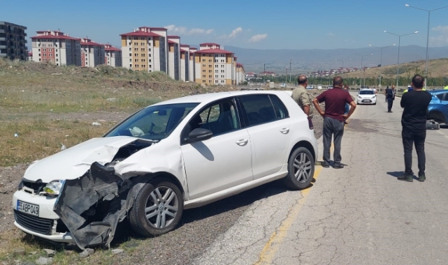 Erzurum'da korkutan trafik kazası