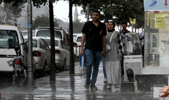 Erzurum'da sağanak etkili oldu