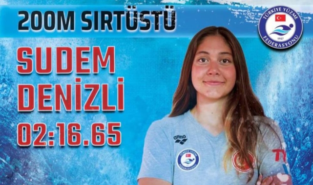 Eskişehirli yüzücü Avrupa 13'üncüsü