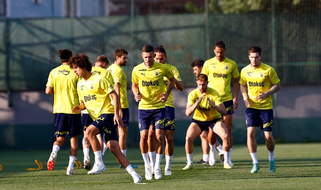 Fenerbahçe, Zimbru maçının hazırlıklarını sürdürdü