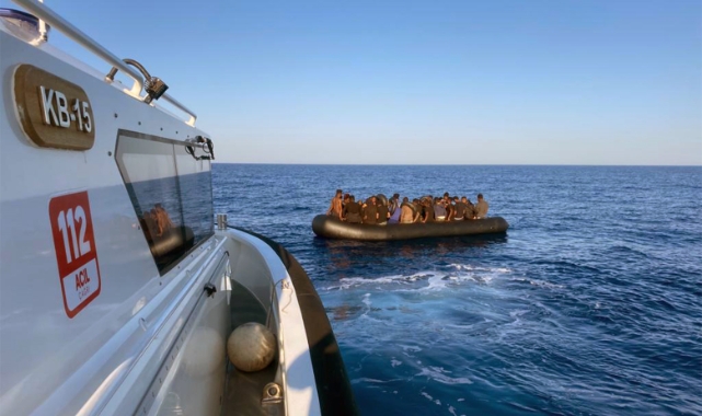 Fethiye’de 42 göçmen yakalandı