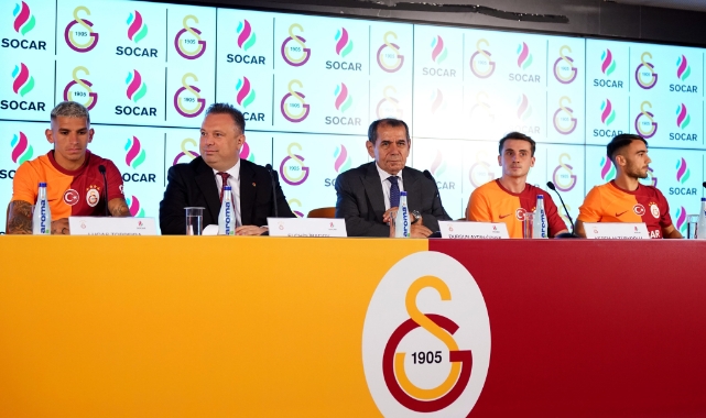 Galatasaray, SOCAR ile sponsorluk anlaşması imzaladı