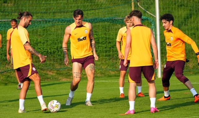 Galatasaray, yeni sezon hazırlıklarını sürdürdü